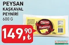 PEYSAN KAŞKAVAL PEYNİRİ 600 G PEYSAN KAŞKAVAL PEYNİRİ 600 G
